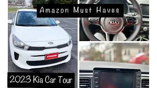 KIA RIO CAR TOUR + Amazon Must Haves