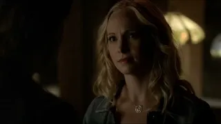 Stefan Tells Caroline He Was About To Leave Town - The Vampire Diaries 6x05 Scene