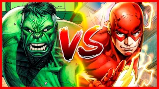 HULK VS FLASH - BATALHA MORTAL