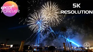 EPCOT Forever Fireworks FULL SHOW in 5K | Walt Disney World Orlando Florida September 2021