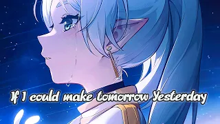 Alan Walker & Ali Gatie - Yesterday (Sped Up) [Lyrics 8D Nightcore] | USE HEADPHONES 🎧