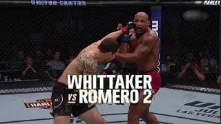 Robert Whittaker breaks Yoel Romero's Orbital, They go to War in Round 3