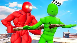 Super Powerful NPC Try To Kill Everyone (Overgrowth) ft. Oggy And Jack