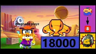 18000 trophies στο brawl stars + box opening!!!!!!!!