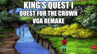 KING'S QUEST I (VGA Remake) Adventure Game Gameplay Walkthrough - No Commentary Playthrough
