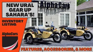 Comparing the differences of two 2024 Ural Gear Up Motorcycles!