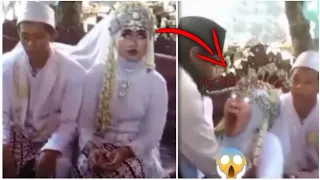 TEREKAM!! Pengantin wanita ini kesurupan saat akan ijab kabul? 5 penampakan dan kejadian misterius