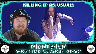 Nightwish 🇫🇮 - Wish I Had An Angel (LIVE) | AMERICAN RAPPER REACTION!