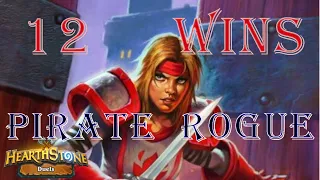 12 WINS Heroic Duels this time UNDER 2 HOURS with PIRATE ROGUE, VERY fast AGGRO FACE deck!