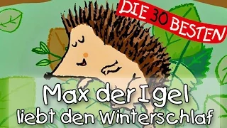 🏞️ Max, der Igel, liebt den Winterschlaf - Winterlieder zum Mitsingen || Kinderlieder