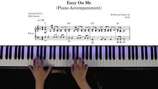 Adele - Easy On Me (Piano Accompaniment) & Sheet music