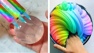 Oddly Satisfying Slime ASMR No Music Videos - Relaxing Slime 2020 - 193