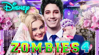 Zombies 4: First Look At Addison's & Zed's Wedding