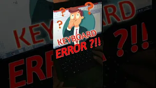 Cara Mengatasi Keyboard Error atau tidak berfungsi #shorts