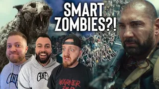 Army Of The Dead OFFICIAL TRAILER REACTION!