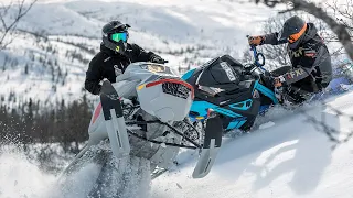 Oktan testar nya MY2021 Lynx och Ski-Doo Crossover & Deep Snow