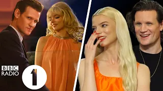 "I'm blushing!" Anya Taylor-Joy & Matt Smith on '60s singing and dancing in Last Night In Soho