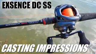 Shimano EXSENCE DC SS on the water CASTING IMPRESSIONS...