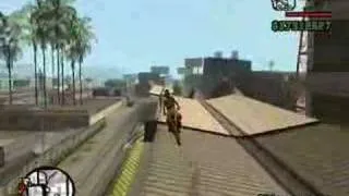 Gta san andreas super mix stunting (my first stunt video)