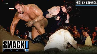 LUCHA COMPLETA: UNDERTAKER & BIG SHOW VS THE ROCK & MANKIND | BURIED ALIVE MATCH| SMACKDOWN 09/09/99