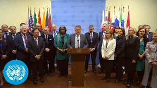 U.S., France & Others on Ukraine: Media Stakeout | Security Council | United Nations