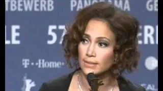 Jennifer Lopez talking about the risk of making Bordertown