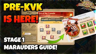 DO WE SPEND AP ON MARAUDERS? Rise Of Kingdoms Pre-KvK Guide [Part I]