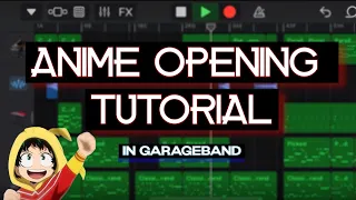 How to Make an Anime Opening in GARAGEBAND (with MIDI file)