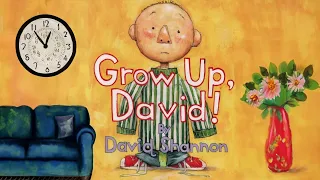 Grow Up, David ! By David Shannon | Growing Up with David | read aloud | booktube | disneyland 2023