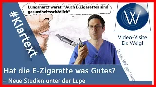 #Klartext! Ungesunde E-Zigarette oder Panikmacherei? Was Raucher und Nicht-Dampfer wissen sollten