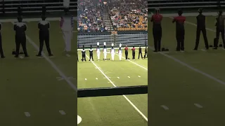 This is one of the coolest drum major salutes ever