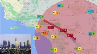Magnitude 7.8 Southern California Earthquake Scenario (The big one/Great ShakeOut)