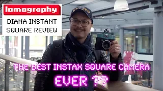 BEST Instax Square Camera! Lomography Diana Instant Square -  A RED35 REVIEW