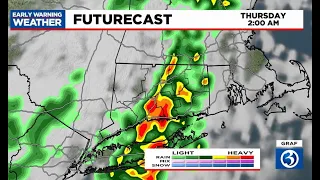 FORECAST: Increasing chance for storms Wednesday evening