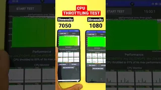 Dimensity 7050 vs Dimensity 1080 CPU Throttling Test 🔥🔥🔥