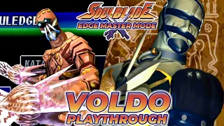 SOUL BLADE (PS1) - VOLDO Edge Master Mode Playthrough - Soul Edge