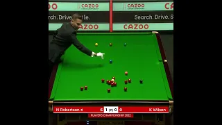 Robertson's Thunderous Split 💥| Cazoo Players Championship 2022 #Shorts