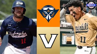 UT Martin vs #11 Vanderbilt Highlights (Great!) | 2024 College Baseball Highlights