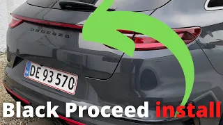 Logo install - Kia Proceed GT