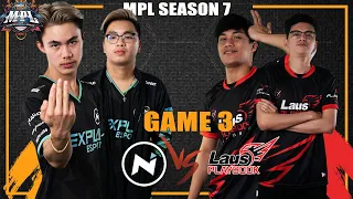 NXP VS LPE GAME 3 | MPL PH S7 Week 4 Day 3