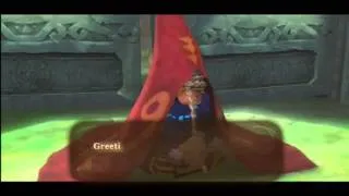 Link learns the Ballad of the Goddess (Skyward Sword)