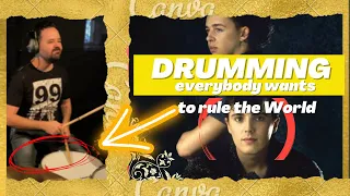 Drums Cover //  Everybody wants to Rule the World