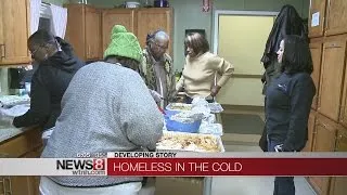 Helping the homeless as winter temps close in