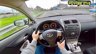 2010 Тoyota Corolla 150 (1.6 AT) 124HP POV Test Drive