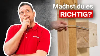 Montage von Pfette & Streichbalken an Holzrahmenbauwand