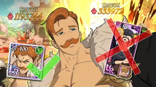 LR ESCANOR IS THE COUNTER TO THE DEMON KING META! | 7DS: Grand Cross