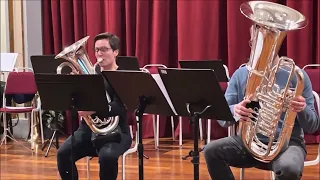 Duba Dance - Steven Verhelst - Euphonium / Tuba Duet - Bente Illevold & Daniel Ridder