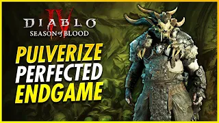 Best Pulverize Druid Build Perfected Endgame Guide - Diablo 4 Season 2