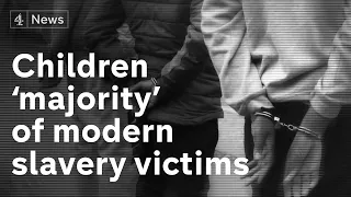 Majority of UK modern slavery victims are children, report says