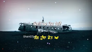 broken heart nawab whatsapp status | sharn07jot SharnDeep | new Punjabi song status